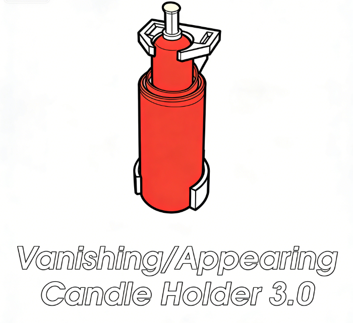Your Candle Supplies - Sihirbaz Kaybolan ve Görünen Mumluk 3.0