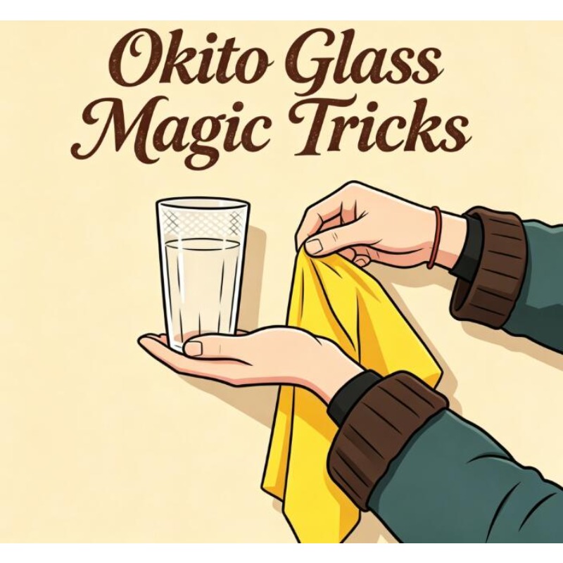 Your Candle Supplies - Okito Cam Sihirbazlık Numaraları Doldurulmuş Bardaktan