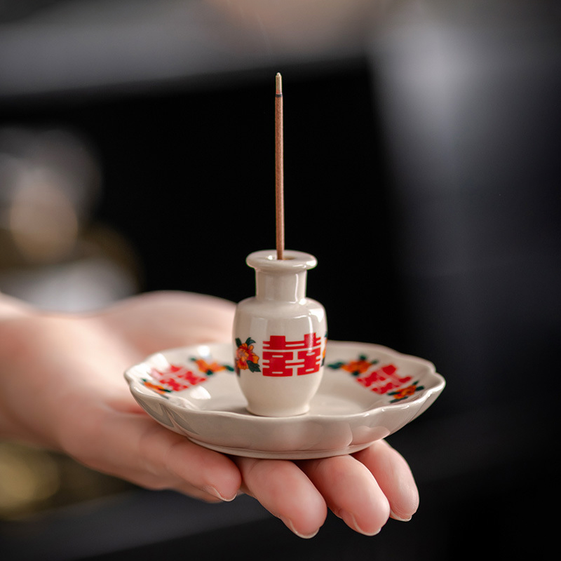 Candle Fragrance Supplies - 2 in 1 çin tütsü tutucu