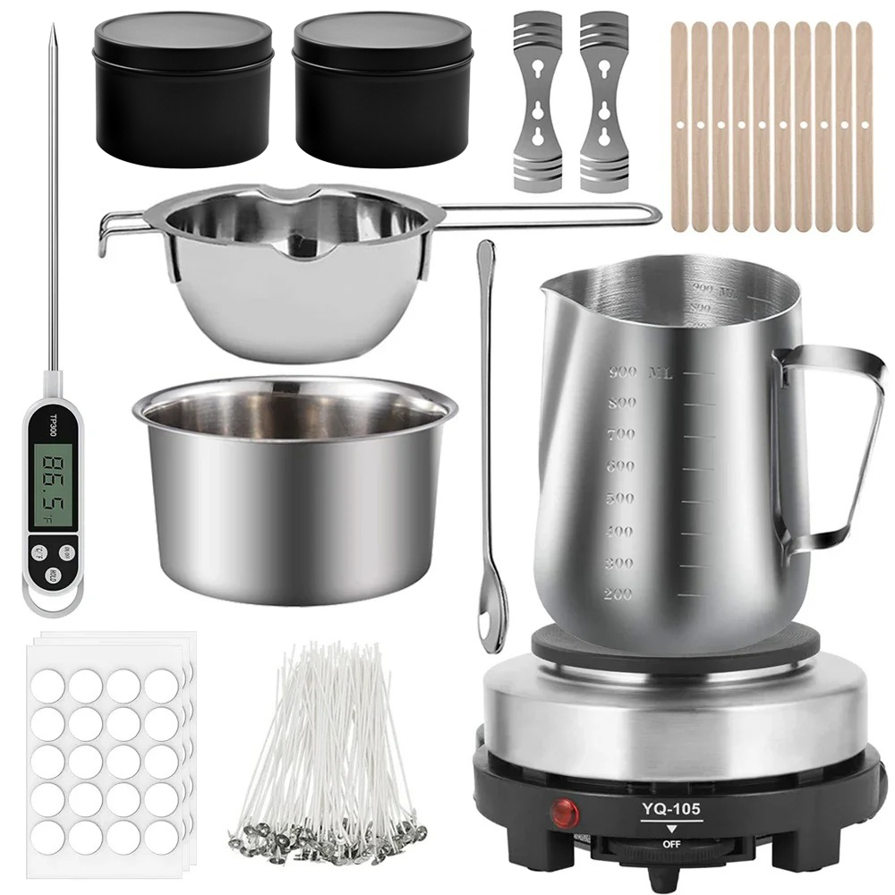 Wax Melting Pot - Glintmos Kendin Yap Mum Yapım Seti,
