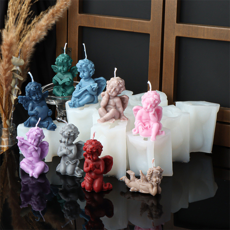 3D Silikon Mum Kalıbı Dua Eden - Candle Fragrance Supplies incelemesi ve fiyatı