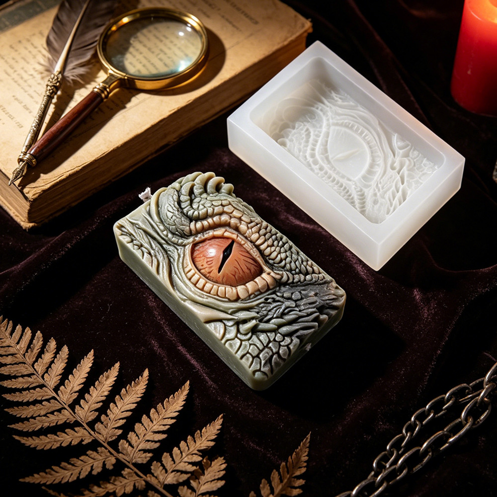 [Dragon Eye Silikon Kalıp]-Kab - Candle Wax Scale incelemesi ve fiyatı