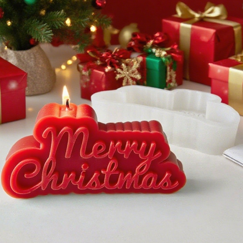 1 adet, Noel alfabesi silikon  - Candle Fragrance Supplies incelemesi ve fiyatı