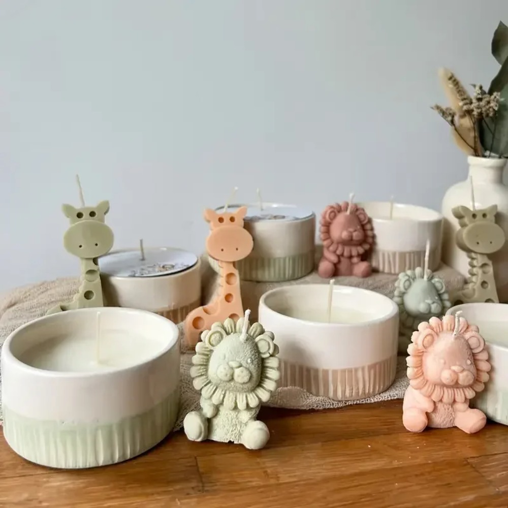 Aslan ve Zürafa Silikon Kalıp  - Candle Fragrance Supplies incelemesi ve fiyatı