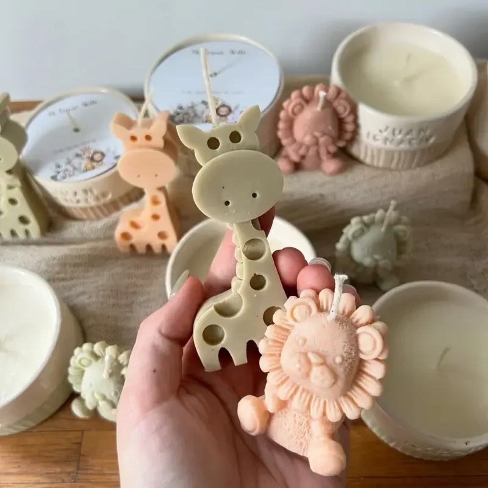 Aslan ve Zürafa Silikon Kalıp  - Candle Fragrance Supplies incelemesi ve fiyatı