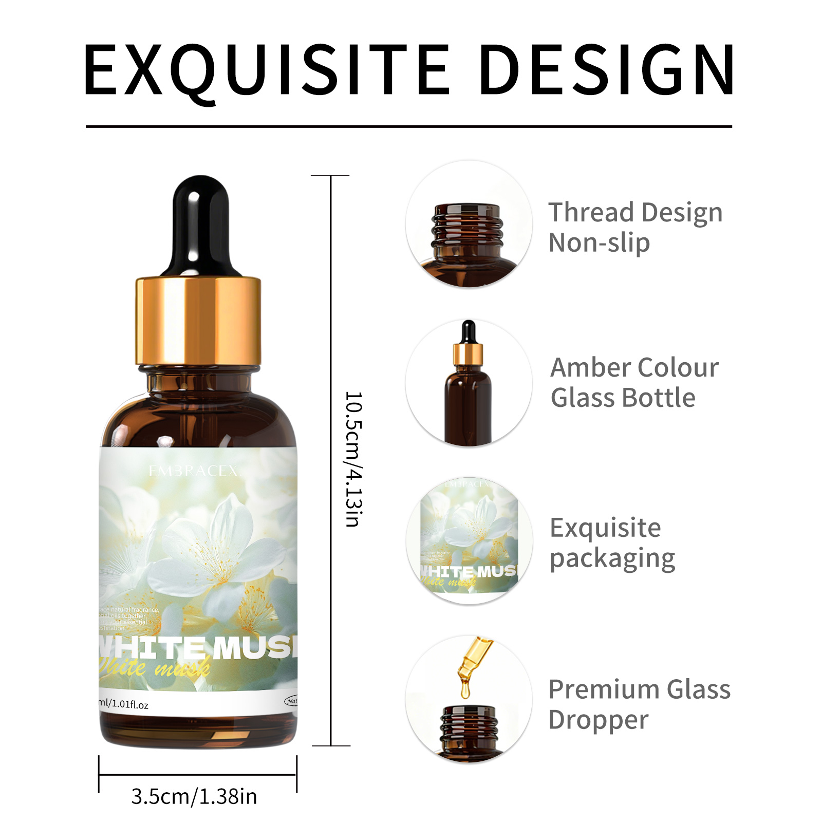 30ml Beyaz Misk Esansiyel Yağı - Candle Fragrance Supplies incelemesi ve fiyatı