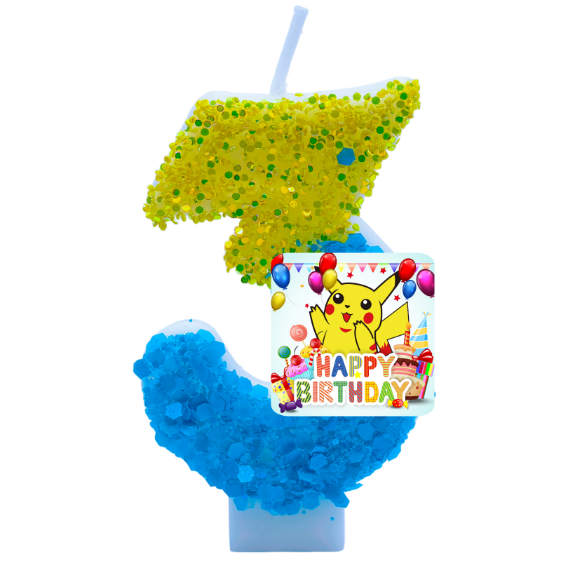 Pokemon Canavar Pikachu Mumlar - Zebra Candle Supplies incelemesi ve fiyatı