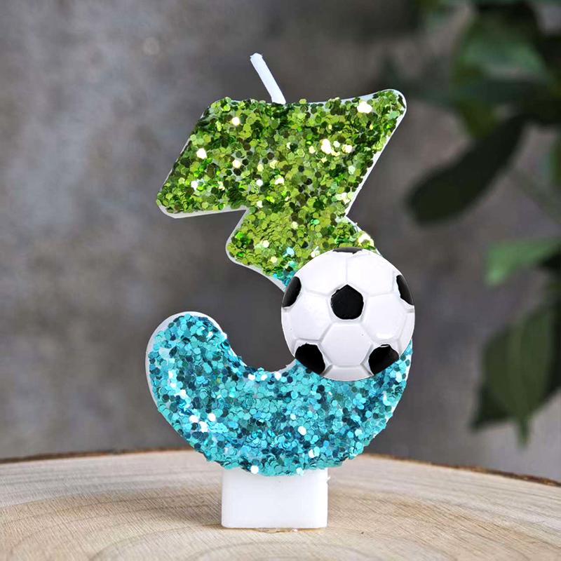 Futbol Mumlar Numarası 0-9 Fut - Zebra Candle Supplies incelemesi ve fiyatı